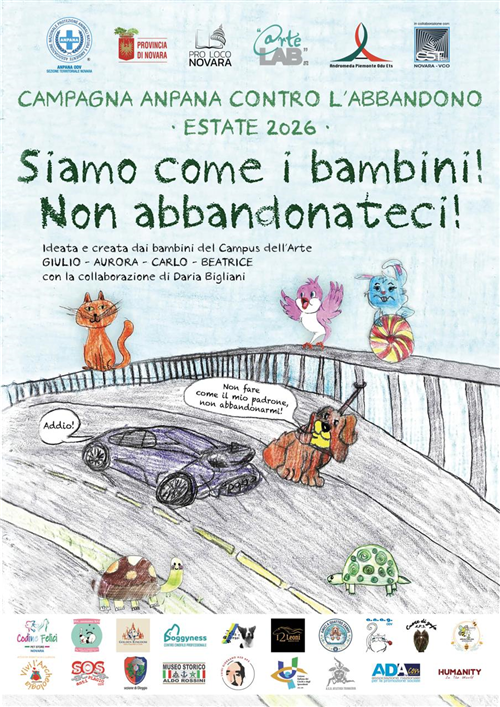 Campagna Anpana "Stop all'abbandono estate 2026"