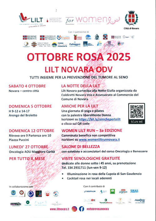 Ottobre Rosa 2025